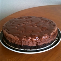 Darrell's Low Fat Chocolate Cheesecake