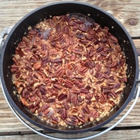 Deep Dish Apple Pecan Cobbler