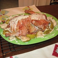 Duck with Apples in Cream