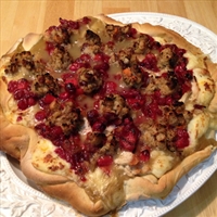 Duff Goldman's Thanksgiving Pizza
