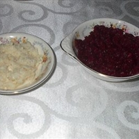 Easter Horseradish and Beets