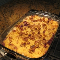 Easy Fruit Crunch Cake