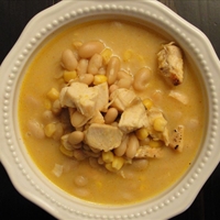 EASY WHITE CHICKEN CHILI (10) EASY WHITE CHICKEN CHILI (10)