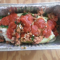 Eggplant with Ground Beef