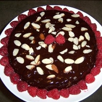 Espresso Brownie Almond Cake