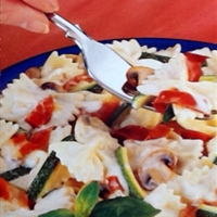 Farfalle Pasta with Parma Ham Farfalle Pasta with Parma Ham