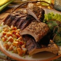 Fennel-Pepper Back Ribs Fennel-Pepper Back Ribs