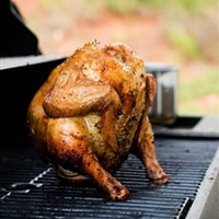 Fiery Beer Can Chicken