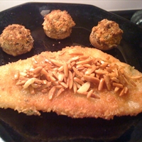 Fillet of Flounder with Almonds