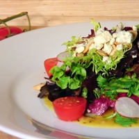 Fresh Herb Salad w/ Shallot & Truffle Vinaigrette