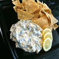 Fresh Spinach Artichoke Dip
