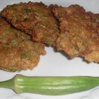 Fried Okra Patties