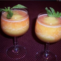 Frozen Peach Sunset Frozen Peach Sunset