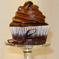 Fudge Filled Cupcakes