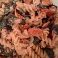 Fusilli a la Crazy Bastard extra veggies