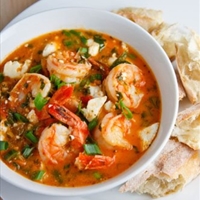 Garides Tourkolimano (Greek Shrimp) Garides Tourkolimano (Greek Shrimp)