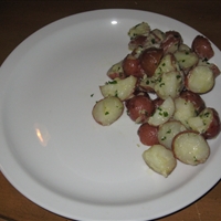 Garlic Parmesan Baby Potatoes