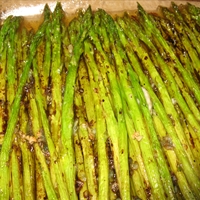 Garlic Roasted Asparagus Garlic Roasted Asparagus
