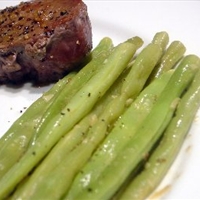 Garlicky Green Beans