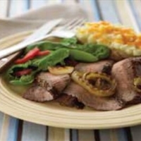 George's Wiskey, Cola Bbq Flank Steak 