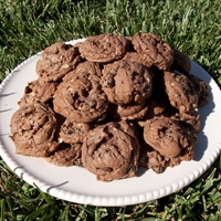German Chocolate Cake Mix Cookies
