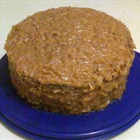 German Chocolate Cake with Coconut-pecan Frosting