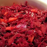 German Red Cabbage with Apples