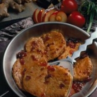 Ginger-Plum Pork Chops Ginger-Plum Pork Chops