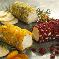 Goat Cheese Log Rolled in Dried Apricot & Rosemary