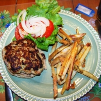 Goat Cheese Turkey Burger