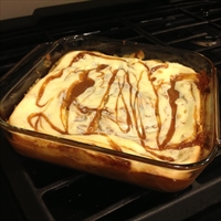 Golden Caramel Cheesecake Bars