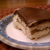 Graham Cracker Chocolate Eclairs