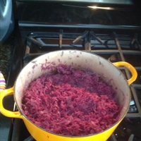 Grandma's Red Cabbage