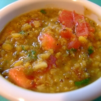 Green Lentil Soup (Vegan)