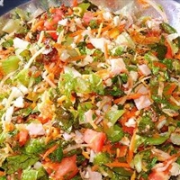 Green Salad with Thai Dressing