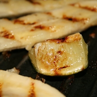 Grilled Bananas with Coconut Cream