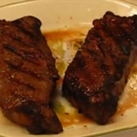 Grilled Beef Strip Steak