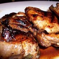 Grilled Chicken Thighs