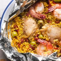 Grilled Paella