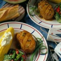 Grilled Pork Chops in Ginger Marinade Grilled Pork Chops in Ginger Marinade