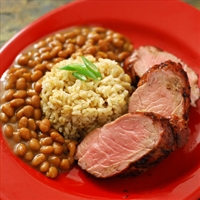 Grilled Pork Tenderloin with Easy Blackberry BBQ Sauce