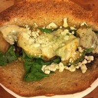 Grilled Portabello Mushroom Wrap