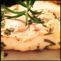 Grilled Salmon with Rosemary