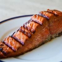 Grilled Salmon with Soy-Honey Marinade Grilled Salmon with Soy-Honey Marinade