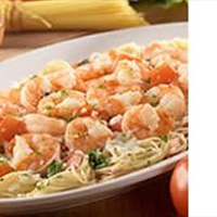 Grilled Shrimp Caprese Pasta