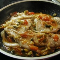 Grilled Snapper Vera Cruz