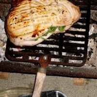Grilled Stuffed Swordfish