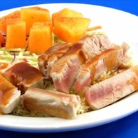 Grilled Tuna with Citrus-Ginger Sauce