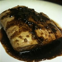 Halibut with Balsamic Glaze