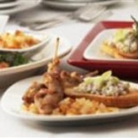 Ham, Gorgonzola and Pear Crostini